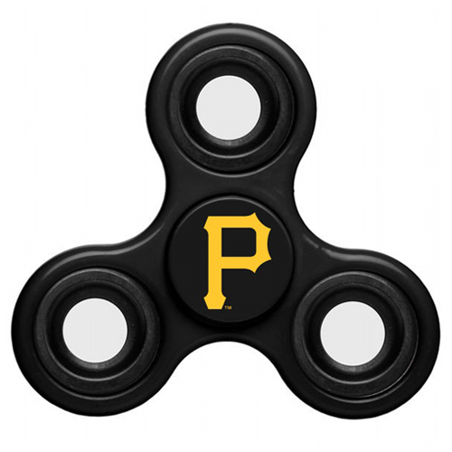 MLB Pittsburgh Pirates 3 Way Fidget Spinner C41 - Black